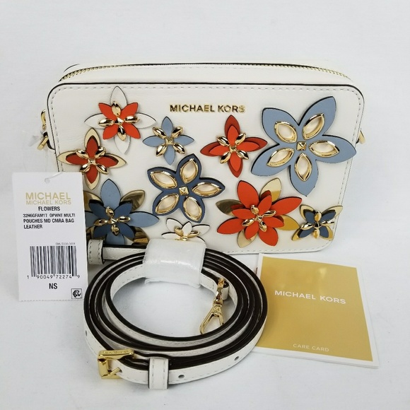 Michael Kors Handbags - ❤SOLD❤NWT Michael Kors Flowers Messenger